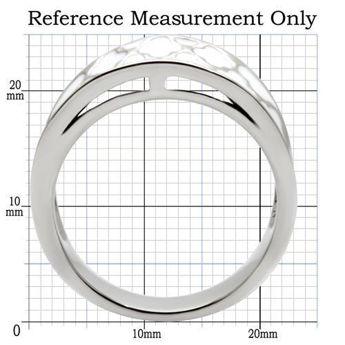 TK041 - High polished (no plating) Stainless Steel Ring with No Stone-1