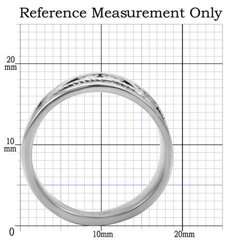 TK052 - High polished (no plating) Stainless Steel Ring with No Stone-1
