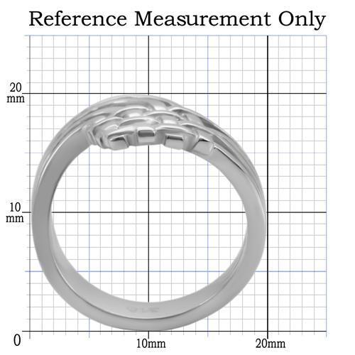 TK054 - High polished (no plating) Stainless Steel Ring with No Stone-1