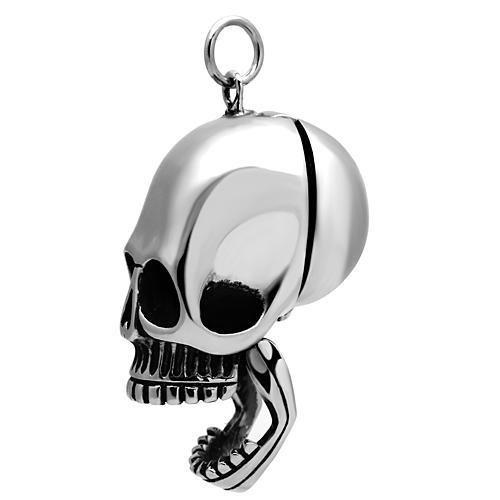 TK1047 - High polished (no plating) Stainless Steel Pendant with No Stone-2