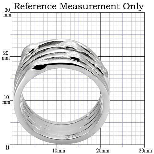TK106 - High polished (no plating) Stainless Steel Ring with No Stone-1