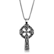 TK1994 - High polished (no plating) Stainless Steel Necklace with No Stone-0