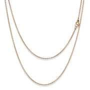 TK2423R - IP Rose Gold(Ion Plating) Stainless Steel Chain with No Stone-0