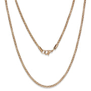 TK2424R - IP Rose Gold(Ion Plating) Stainless Steel Chain with No Stone-0