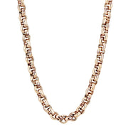 TK2425R - IP Rose Gold(Ion Plating) Stainless Steel Chain with No Stone-0