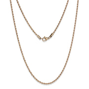 TK2426R - IP Rose Gold(Ion Plating) Stainless Steel Chain with No Stone-0