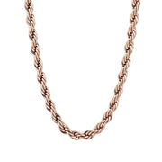 TK2433R - IP Rose Gold(Ion Plating) Stainless Steel Chain with No Stone-0