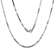TK2440 - High polished (no plating) Stainless Steel Chain with No Stone-0