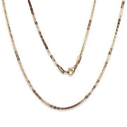 TK2440R - IP Rose Gold(Ion Plating) Stainless Steel Chain with No Stone-0