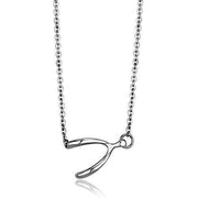 TK2529 - High polished (no plating) Stainless Steel Chain Pendant with No Stone-0