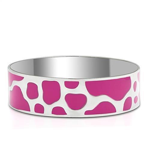TK289 - High polished (no plating) Stainless Steel Bangle with No Stone-0