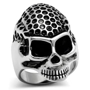 TK306 - High polished (no plating) Stainless Steel Ring with No Stone-0