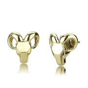 TK3289 - IP Gold(Ion Plating) Stainless Steel Earrings with No Stone-0