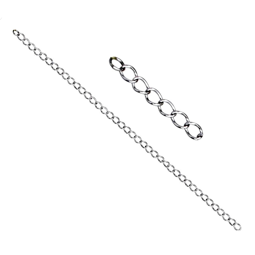 TK3529 - High polished (no plating) Stainless Steel Chain with No Stone-0