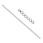 TK3529 - High polished (no plating) Stainless Steel Chain with No Stone-0