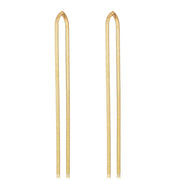 TK3532 - IP Rose Gold(Ion Plating) Stainless Steel Earrings with No Stone-0