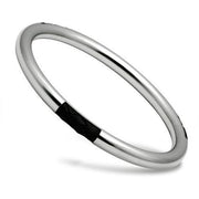 TK404 - High polished (no plating) Stainless Steel Bangle with No Stone-0