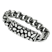 TK449 - High polished (no plating) Stainless Steel Bracelet with No Stone-0