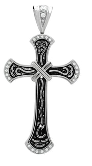 TK456 - High polished (no plating) Stainless Steel Chain Pendant with No Stone-0