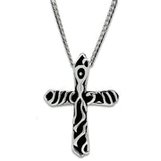 TK460 - High polished (no plating) Stainless Steel Chain Pendant with No Stone-0