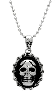 TK463 - High polished (no plating) Stainless Steel Chain Pendant with No Stone-0