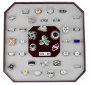 VK-004-SIZE6 - Assorted Brass Ring with Assorted  in Assorted-0