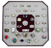 VK-007-SIZE8 - Assorted Brass Ring with Assorted  in Assorted-0