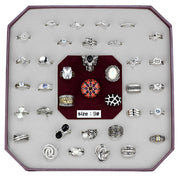 VK-011-SIZE9 - Assorted Brass Ring with Assorted  in Assorted-0