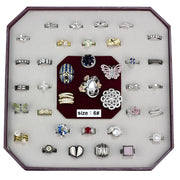 VK-012-SIZE6 - Assorted Brass Ring with Assorted  in Assorted-0