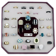 VK-013-SIZE6 - Assorted Brass Ring with Assorted  in Assorted-0