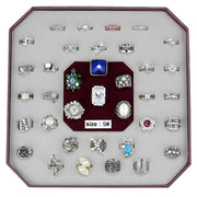 VK-013-SIZE9 - Assorted Brass Ring with Assorted  in Assorted-0