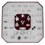 VK-014-SIZE9 - Assorted Brass Ring with Assorted  in Assorted-0
