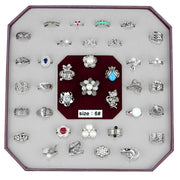 VK-015-SIZE6 - Assorted Brass Ring with Assorted  in Assorted-0