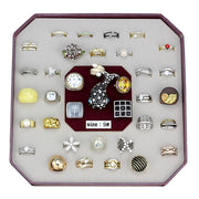 VK-024-SIZE9 - Assorted Brass Ring with Assorted  in Assorted-0