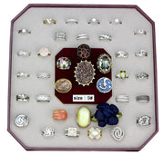 VK-028-SIZE9 - Assorted Brass Ring with Assorted  in Assorted-0