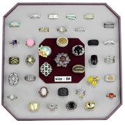 VK-029-SIZE8 - Assorted Brass Ring with Assorted  in Assorted-0