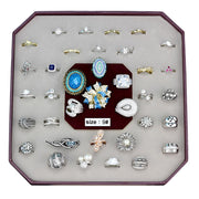 VK-029-SIZE9 - Assorted Brass Ring with Assorted  in Assorted-0