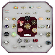 VK-031-SIZE8 - Assorted Brass Ring with Assorted  in Assorted-0