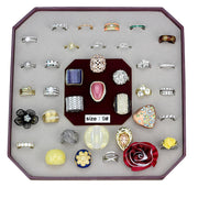 VK-031-SIZE9 - Assorted Brass Ring with Assorted  in Assorted-0