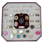 VK-034-SIZE7 - Assorted Brass Ring with Assorted  in Assorted-0