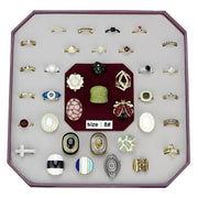VK-042-SIZE8 - Assorted Brass Ring with Assorted  in Assorted-0