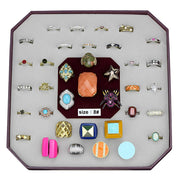 VK-045-SIZE8 - Assorted Brass Ring with Assorted  in Assorted-0
