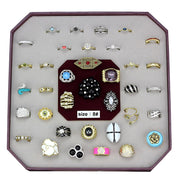 VK-047-SIZE8 - Assorted Brass Ring with Assorted  in Assorted-0