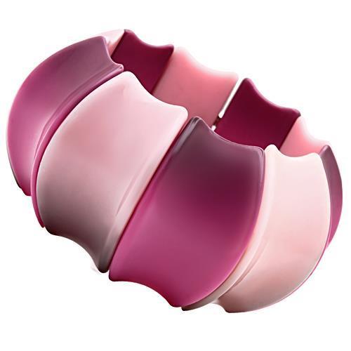 VL038 -  Resin Bracelet with Synthetic Synthetic Stone in Multi Color-0