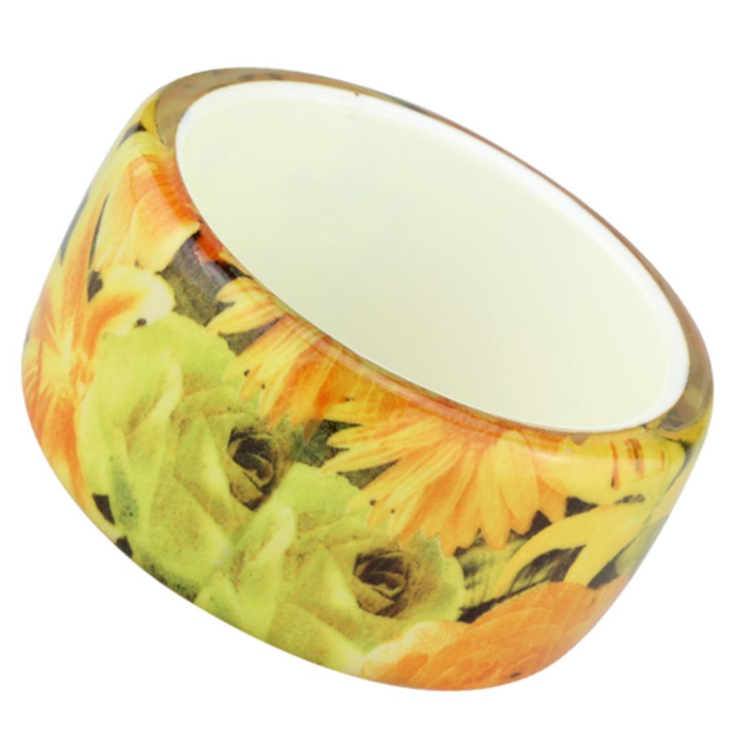 VL123 -  Resin Bangle with No Stone-0